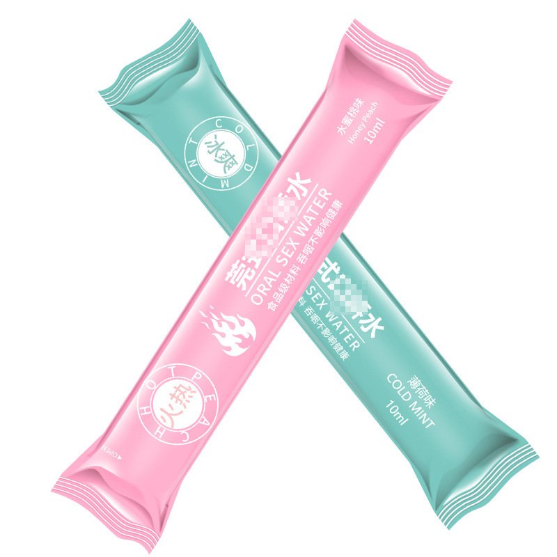 Oral pleasure water gel pack with orange and mint flavors available in Dubai UAE