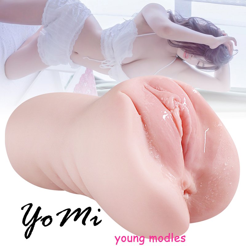 YoMi realistic vagina masturbator pocket pussy for men – young model style