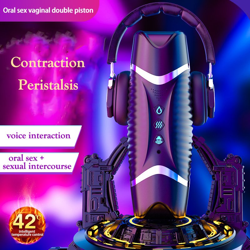 Automatic Male Masturbator Cup – Telescopic Rotation with Heating, Available in UAE, Dubai & Abu Dhabi