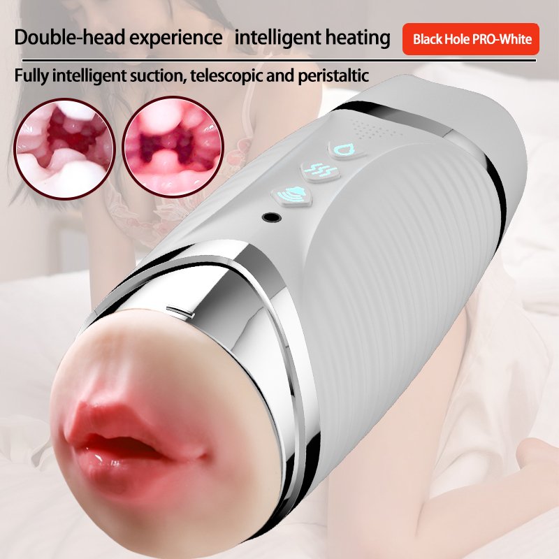 Male Masturbator Cup – Heating Mode Close-up