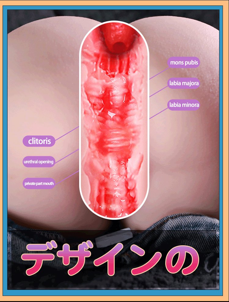 Realistic Hip Masturbator Toy – Double Hole Anal & Vaginal Channels, Lifelike Skin, Available in UAE Dubai Abu Dhabi 