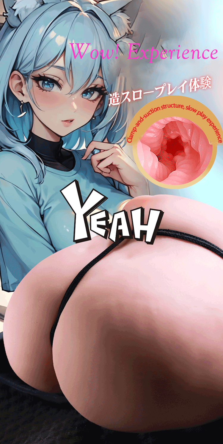 Realistic Hip Masturbator Toy – Double Hole Anal & Vaginal Channels, Lifelike Skin, Available in UAE Dubai Abu Dhabi 