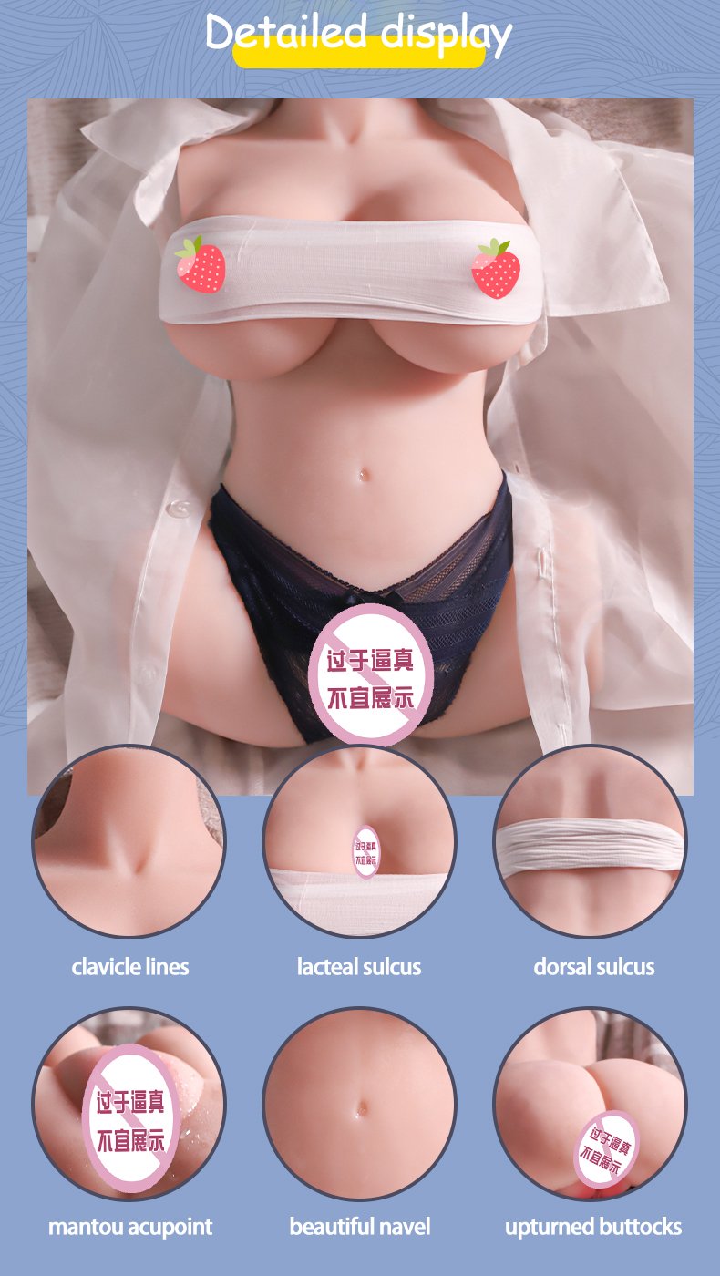 Realistic Hip Sex Doll Torso – Discreet Packaging for UAE Delivery