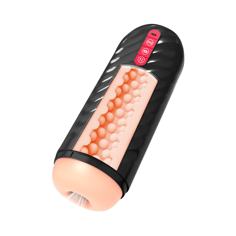 Advanced 5-speed telescopic thrusting and 6-frequency suction for intense realism. Powered by a 2000mAh rechargeable battery.