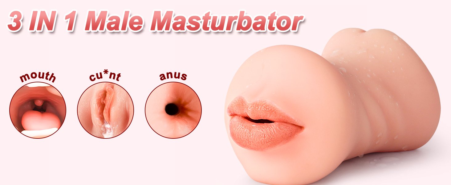 3-in-1 functionality: Oral, Anal, and Stamina Ring